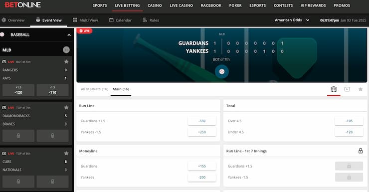 Inside look at BetOnline — a trusted name in CT sports betting.